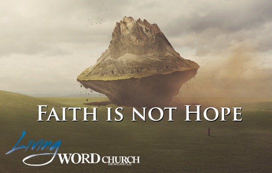 Faith is not Hope